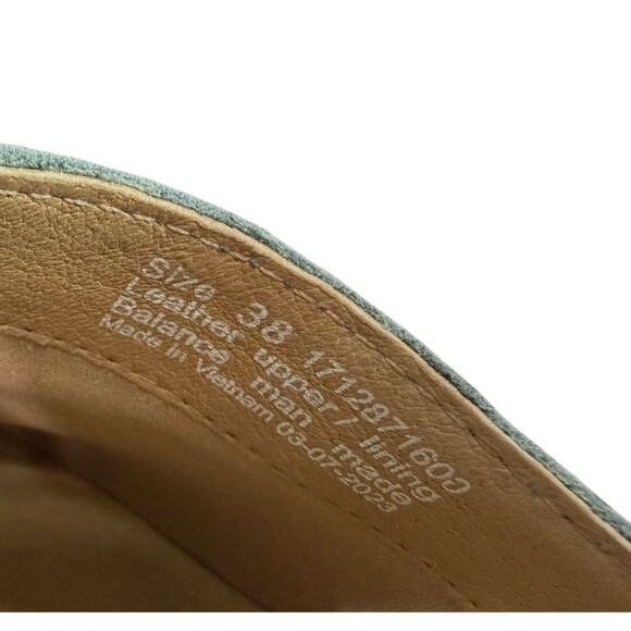 Dansko Talulah Leather Minimalist Clog in Denim Blue, Size 38, $145 US Size 7 - Picture 5 of 10